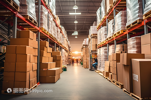 货物堆放在仓库中的物流管理方法与优化策略